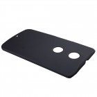 Motorola Nexus 6 Nillkin Frosted Shield melns plastmasas apvalks + ekrāna aizsargplēve