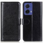 Motorola Moto G85 5G (S50 Neo 5G) Binfen atvēramais melns maciņš - maks