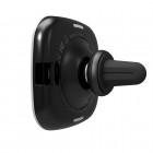 „Nillkin“ magnētisks melns telefona autoturētājs (lādētājs, pie ventilācikas režģiem)