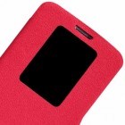 LG G2 „Nillkin“ Fresh atvēramais sarkans futrālis