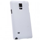 Samsung Galaxy Note 4 (N910) Nillkin Frosted Shield balts plastmasas futrālis + ekrāna aizsargplēve