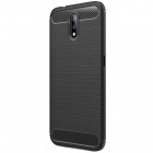 Nokia 2.3 (2020) „Carbon“ cieta silikona (TPU) melns apvalks
