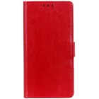 Nokia 2.3 atvēramais ādas sarkans maciņš, grāmata (maks)