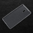 Nokia 3 dzidrs (caurspīdīgs) cieta silikona TPU pasaulē planākais apvalks