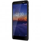 Nokia 3.1 (2018) Nillkin Frosted Shield melns plastmasas apvalks