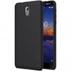 Nokia 3.1 (2018) Nillkin Frosted Shield melns plastmasas apvalks