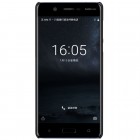 Nokia 5 Nillkin Frosted Shield melns plastmasas apvalks + ekrāna aizsargplēve