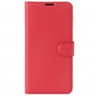 Nokia 5 atvēramais ādas sarkans maciņš, grāmata (maks)