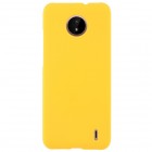 Nokia C10, C20 plastmasas dzeltens futrālis