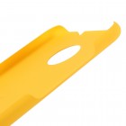 Nokia C10, C20 plastmasas dzeltens futrālis
