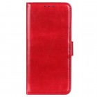 Nokia G42 atvēramais ādas sarkans maciņš (maks)