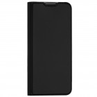 Nokia G50 „Dux Ducis“ Skin sērijas melns ādas atvērams maciņš 