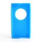 Nokia Lumia 1020 Jelly Case zils cieta silikona (TPU) futrālis