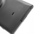 Nokia Lumia 1020 Jelly Case melns cieta silikona (TPU) futrālis