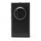 Nokia Lumia 1020 Jelly Case melns cieta silikona (TPU) futrālis
