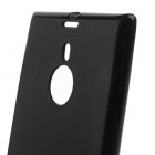 Nokia Lumia 1520 melns cieta silikona futrālis