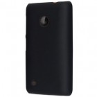 Nokia Lumia 530 (Lumia 530 DS) plastmasas melns futrālis