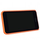 Nokia Lumia 530 Nillkin Frosted Shield oranžs plastmasas futrālis + ekrāna aizsargplēve