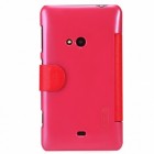 Nokia Lumia 625 „Nillkin“ Fresh atvēramais sarkans futrālis