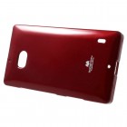Nokia Lumia 930 Mercury sarkans cieta silikona (TPU) apvalks
