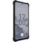 Nokia X30 5G Imak pastiprinātas aizsardzības cieta silikona (TPU) melns vāciņš
