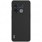 OnePlus 10 Pro Imak cieta silikona (TPU) melns vāciņš