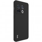 OnePlus 10 Pro Imak cieta silikona (TPU) melns vāciņš