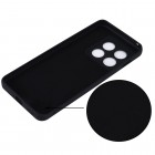 OnePlus 10 Pro „Shell“ cieta silikona (TPU) melns apvalks