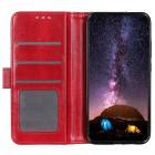 OnePlus 12R (Ace 3) Binfen atvēramais sarkans maciņš - maks