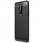OnePlus 8 Carbon cieta silikona (TPU) melns apvalks