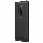 OnePlus 8 Pro Carbon cieta silikona (TPU) melns apvalks