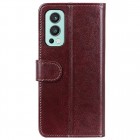 OnePlus Nord 2 atvēramais ādas brūns maciņš, grāmata (maks)