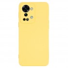 OnePlus Nord 2T 5G „Shell“ cieta silikona (TPU) dzeltens apvalks