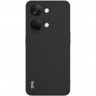 OnePlus Nord 3 „Imak“ cieta silikona (TPU) melns apvalks