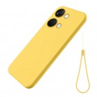 OnePlus Nord 3 Shell cieta silikona (TPU) apvalks - dzeltens