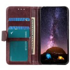 OnePlus Nord CE 2 Lite 5G atvēramais ādas brūns maciņš (maks)