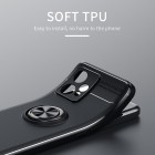 OnePlus Nord CE 2 Lite 5G „FOCUS“ Kickstand cieta silikona (TPU) melns apvalks