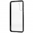 OnePlus Nord melns (caurspīdīgs) Frame magnētiskais plastmasas apvalks