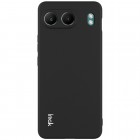 OnePlus Nord 4 "Imak" cieta silikona (TPU) melns apvalks