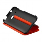 „HTC“ Double Dib Flipcase Desire 601 melns atvērams maciņš