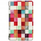 Samsung Galaxy Tab A 8.0 (T290, T295) „Cubes“ atvēramais krāsains, maciņš