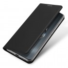 Xiaomi Redmi 13C (Poco C65) "Dux Ducis" Skin sērijas melns ādas atvērams maciņš
