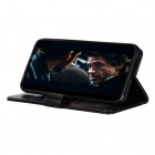 Xiaomi Poco F2 Pro atvēramais ādas melns maciņš, grāmata (maks)