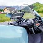 „RAM Mounts“ X-Grip telefona turētājs motociklam (piestiprinās pie stūres dakšas cilindriskā cauruma)