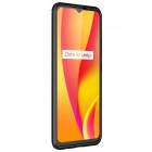 Realme C15 „Fiber“ cieta silikona (TPU) melns apvalks
