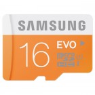 „Samsung“ Evo MicroSD atmiņas karte 16 Gb, 10 klase ar SD adapteri