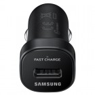 Origināls „Samsung“ Adaptive Fast Charging EP-LN930 melns autolādētājs ar type-C USB vadu (1800mA) 