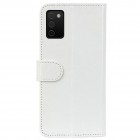 Samsung Galaxy A03s SM-A037G atvēramais ādas balts maciņš (maks)