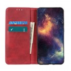 Samsung Galaxy A03s SM-A037G (166.5 x 75.98 x 9.14mm) „Split“ sērijas sarkans atvērams maciņš, maks