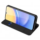 Samsung Galaxy A16 "Dux Ducis" Skin sērijas melns ādas atvērams maciņš